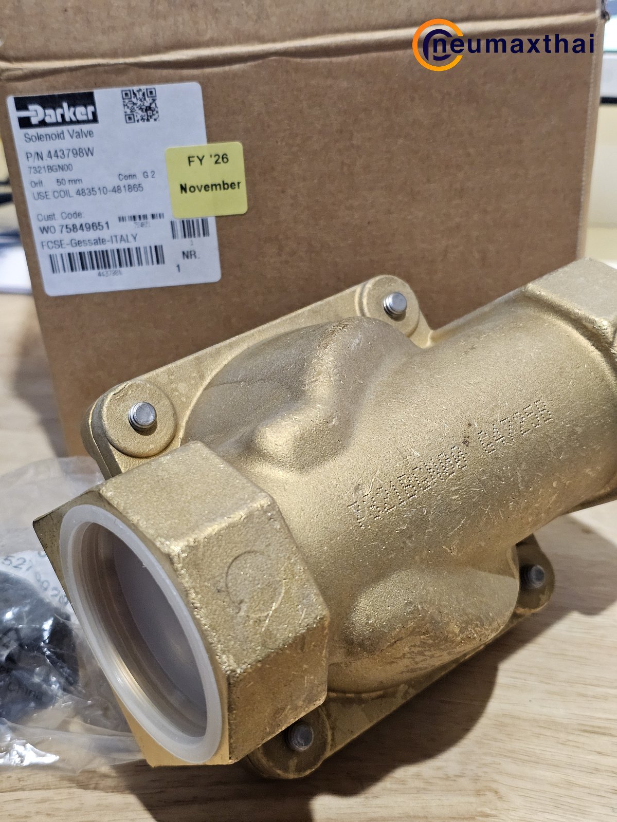P-VE7321BGN00-2 2/2 SOLENOID VALVE 2" ,AC220V "PARKER"
