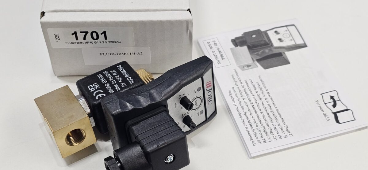 ส่ง FLUID-HP40-1/4-A2 TIMER DRAIN 1/4″ , AC220 , “JORC”