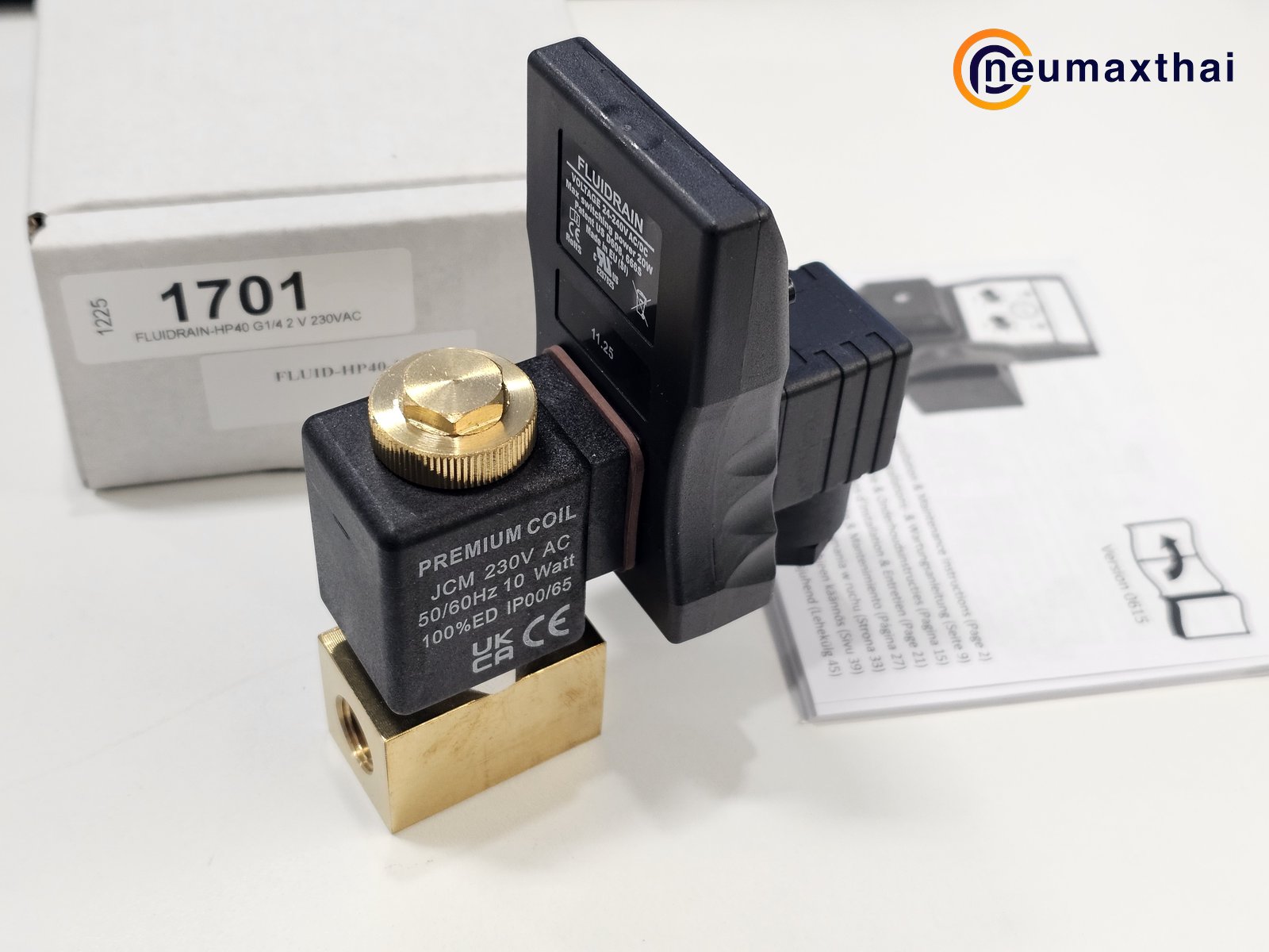 FLUID-HP40-1/4-A2 TIMER DRAIN 1/4" , AC220 , "JORC"