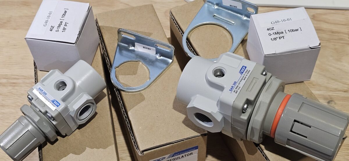 ส่ง SAR300-03BG AIR REGULATOR 3/8″ , “SKP”