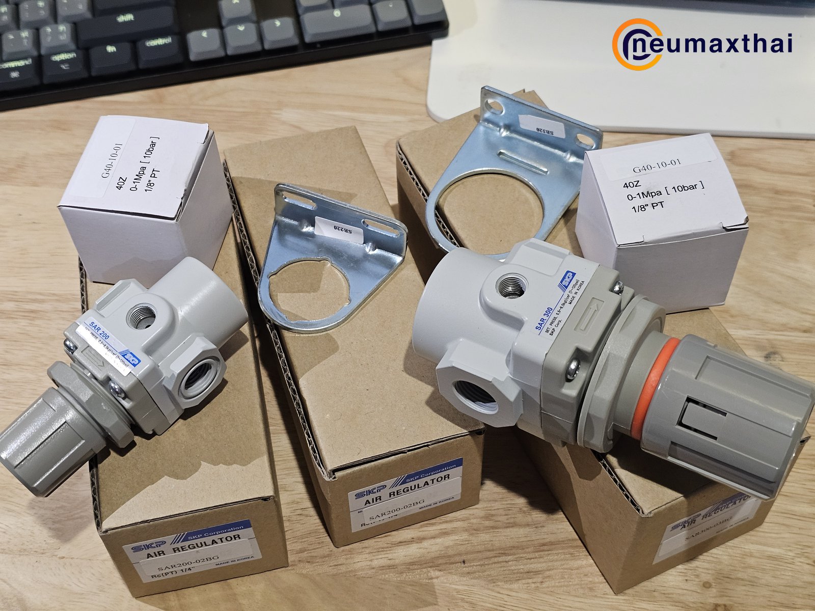 SAR300-03BG AIR REGULATOR 3/8" , "SKP"