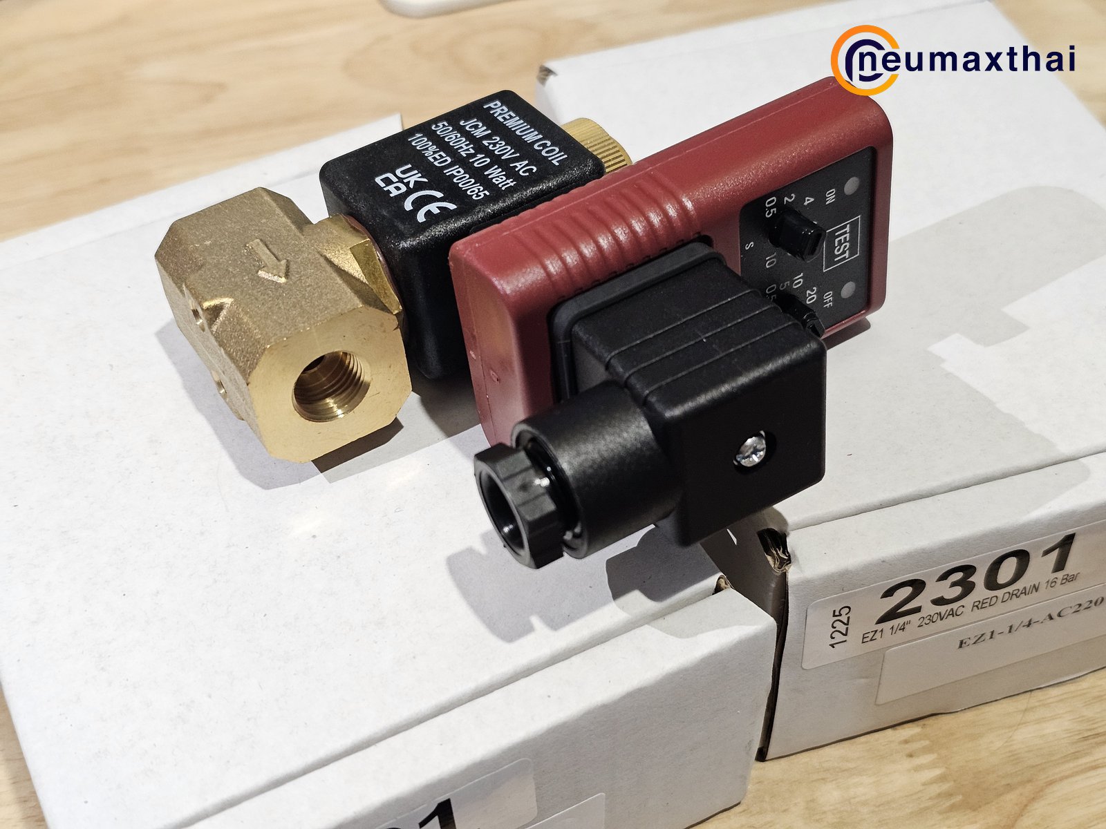 EZ1-1/4-AC220 TIMER DRAIN (RED) 1/4" , 220VAC "JORC"