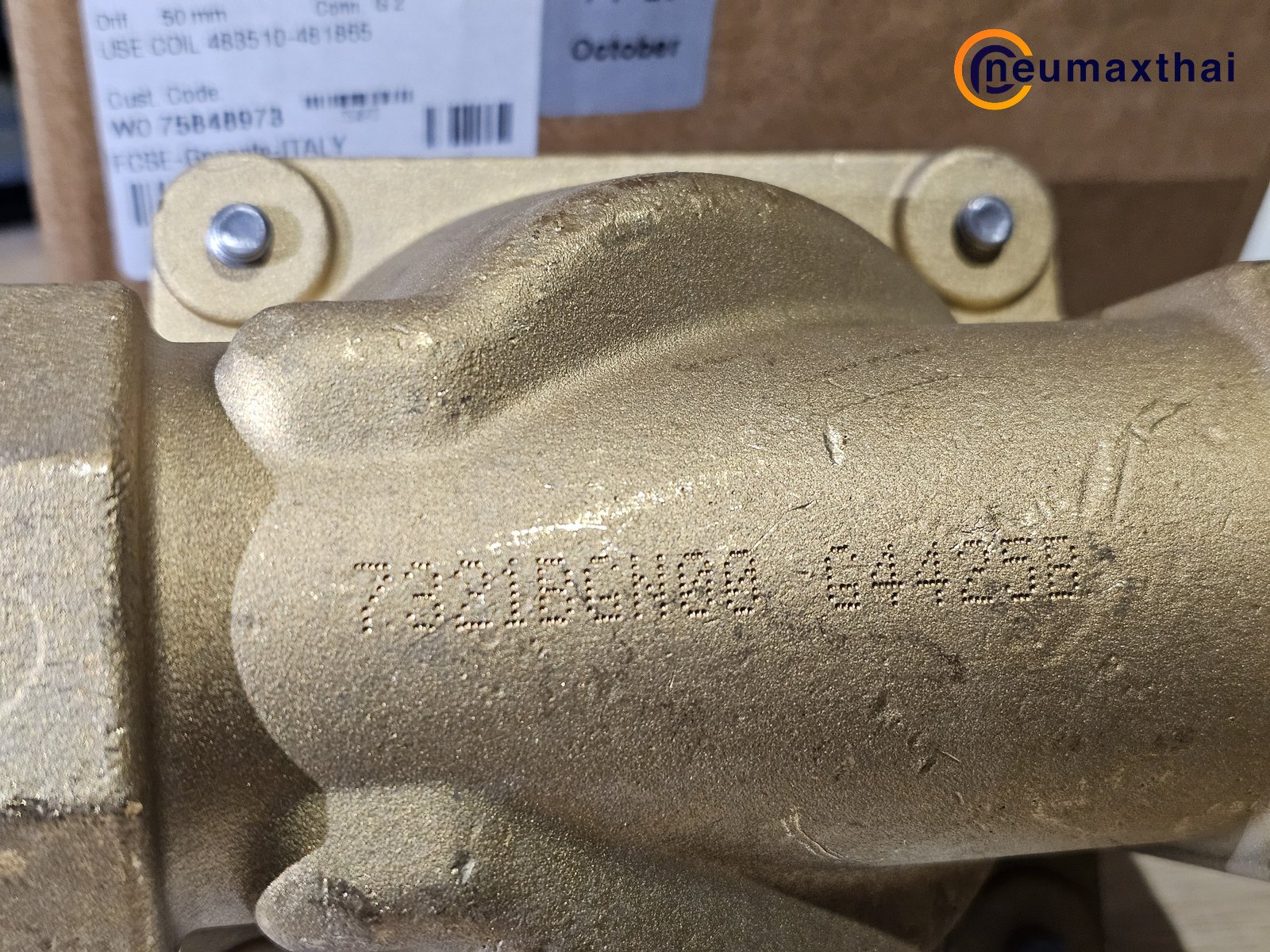 P-VE7321BGN00-2 2/2 SOLENOID VALVE 2", TYPE: NC , 220VAC "PARKER"