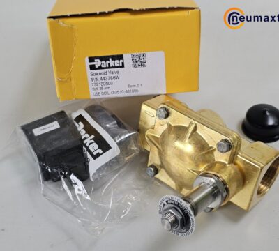 ส่ง P-VE7321BDN00-5 2/2 SOLENOID VALVE 1″ , TYPE : NC ,DC24 “PARKER”