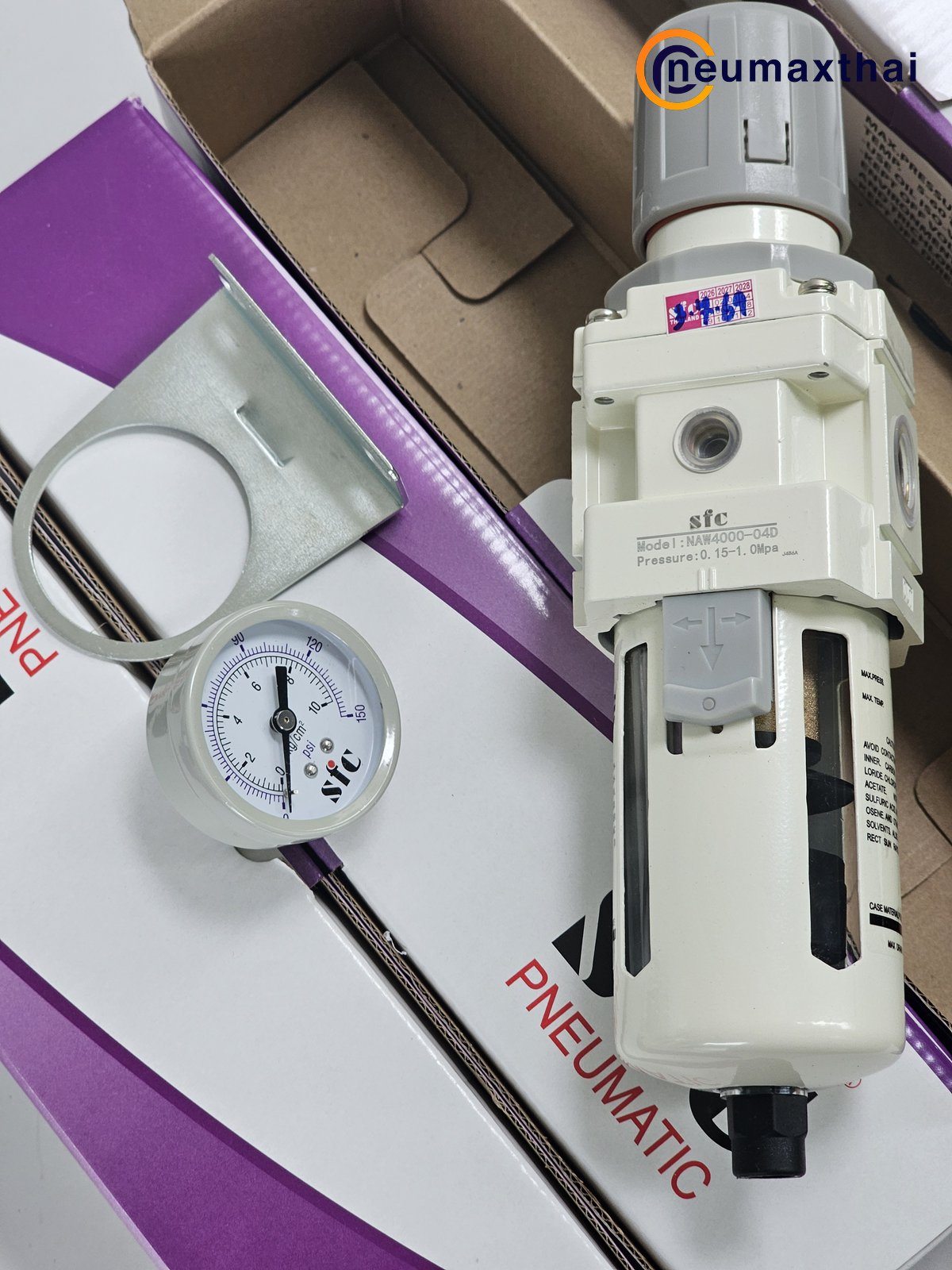 NAW4000-04D FR.UNIT  1/2" ,AUTO DRAIN , "SFC"