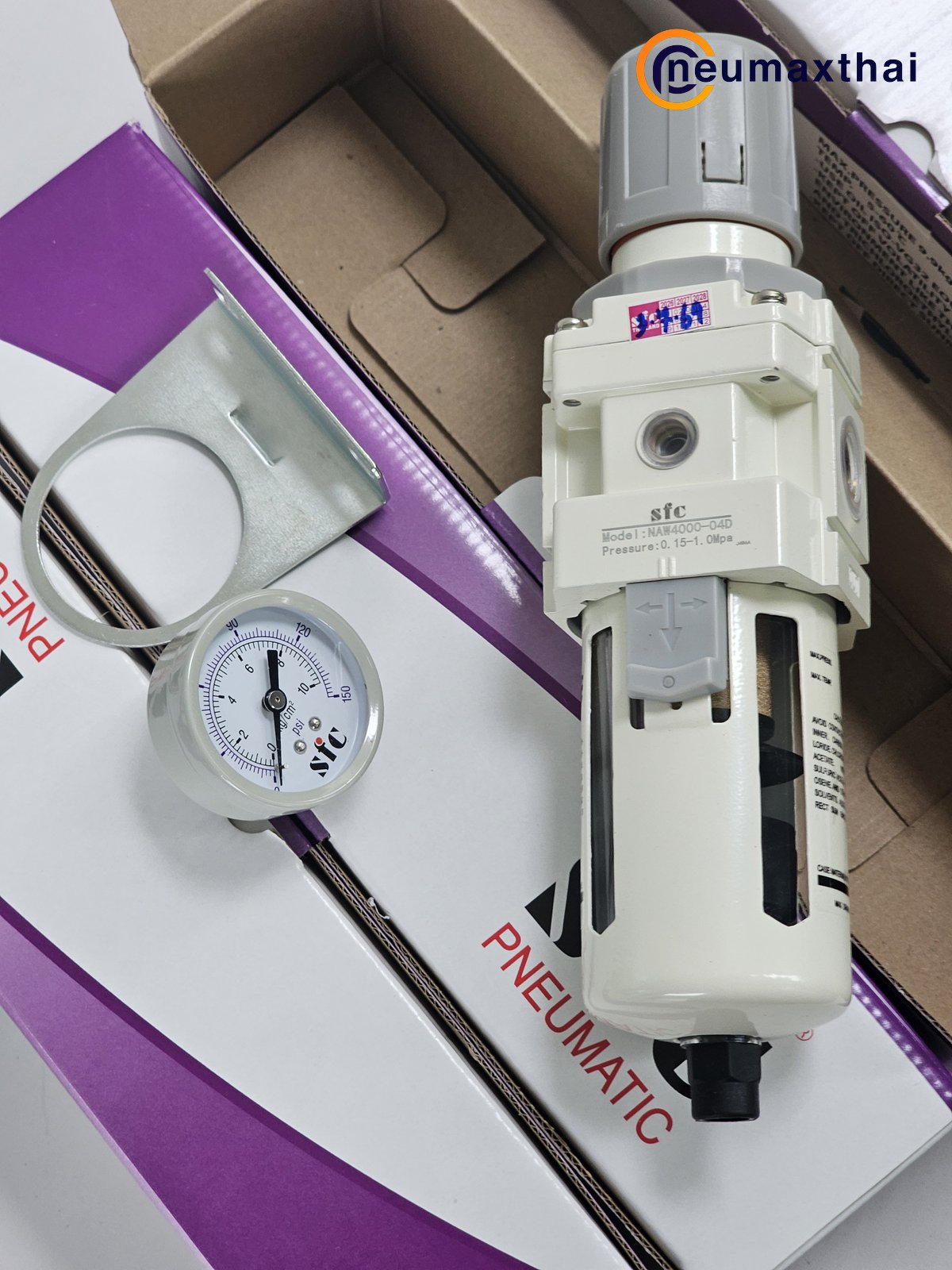 NAW4000-04D FR.UNIT  1/2" ,AUTO DRAIN , "SFC"
