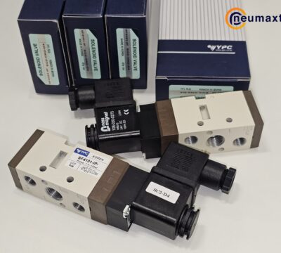 ส่ง SF4101-IP-SC2-CN2-D4 5/2 SOLENOID VALVE 1/4″ ,24VDC,  “YPC”