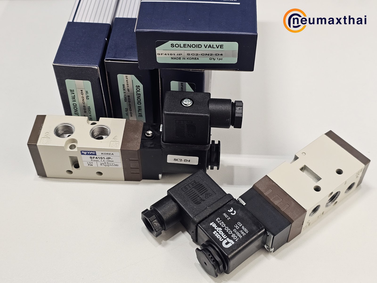 SF4101-IP-SC2-CN2-D4 5/2 SOLENOID VALVE 1/4" ,24VDC,  "YPC"