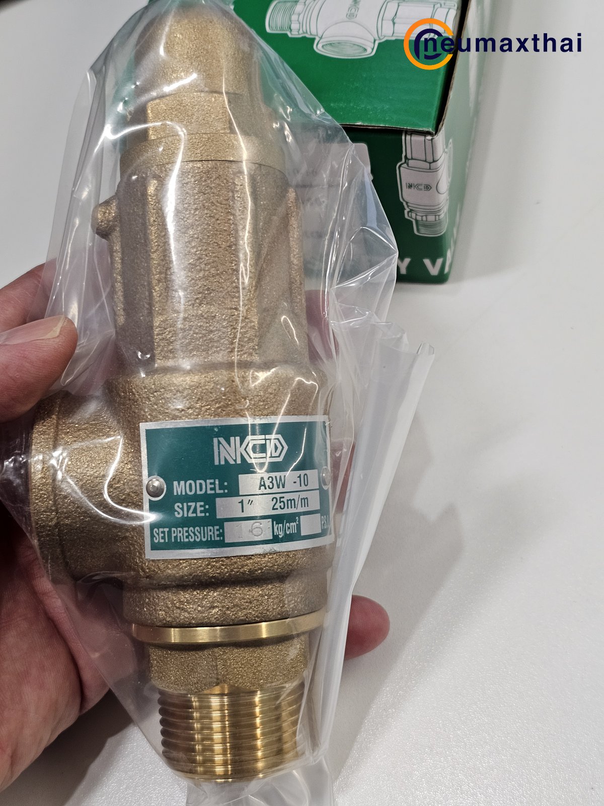 A3W-10-16 SAFETY RELIEF VALVE 1", 16Kgf/cm2 , ไม่มีด้าม , "NCD"