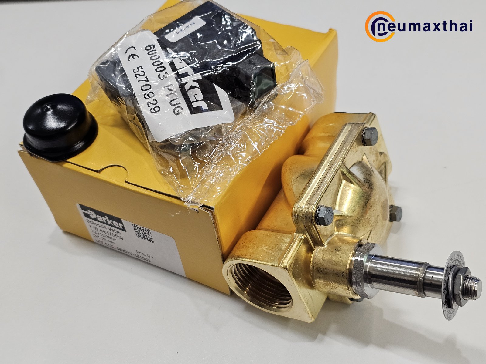 P-VE7321BDN00-5 2/2 SOLENOID VALVE 1" , TYPE : NC ,DC24 "PARKER"