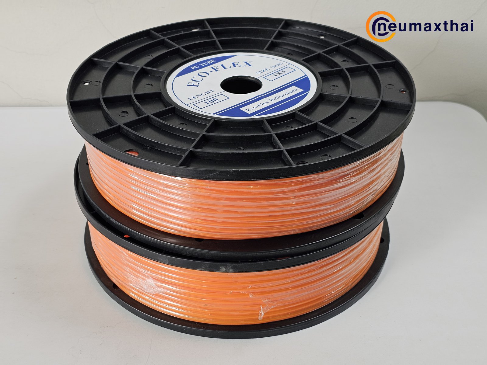 PU06X40O PU TUBE 6X4MM  ,ORANGE "ECO-FLEX"
