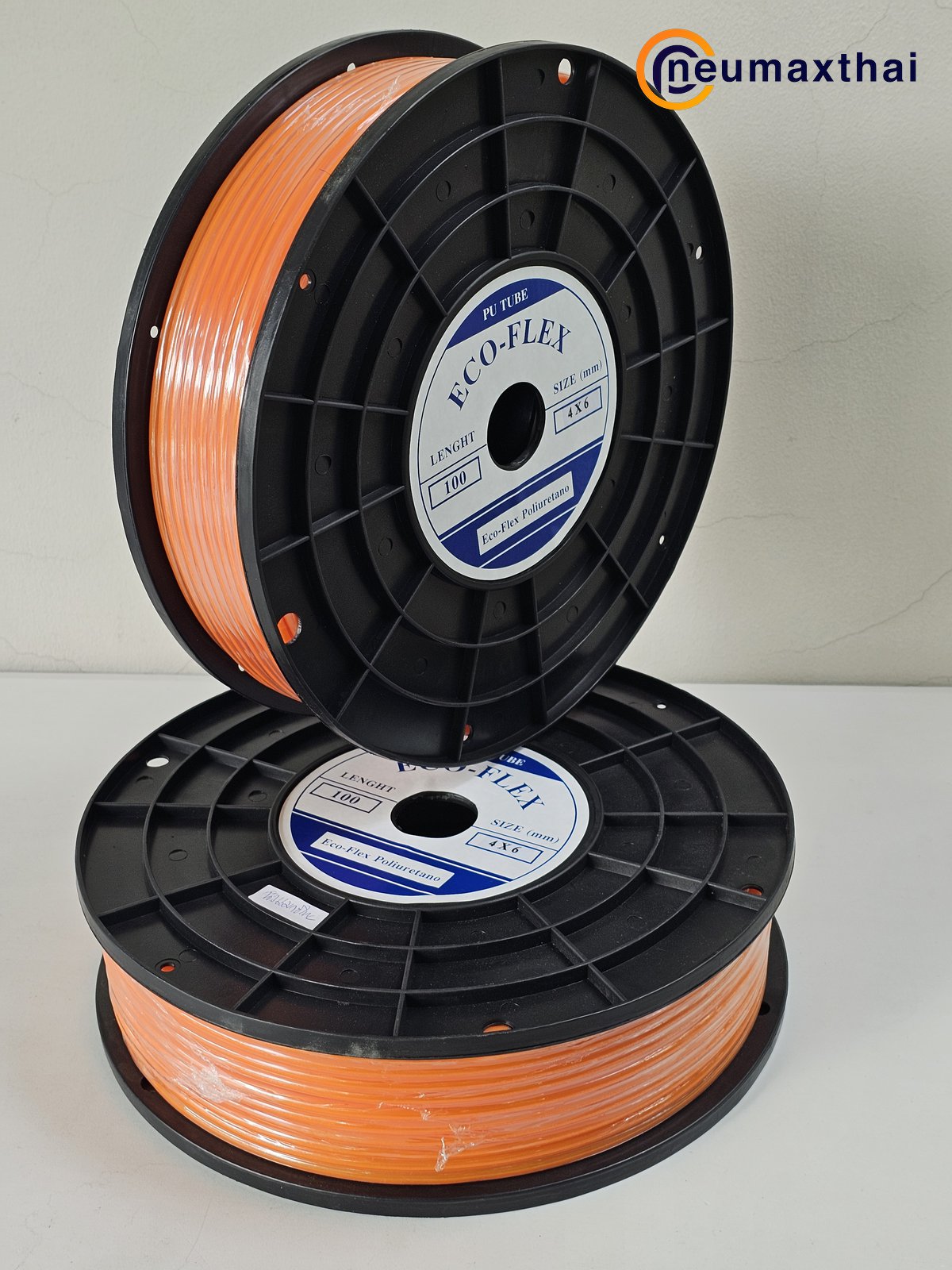 PU06X40O PU TUBE 6X4MM  ,ORANGE "ECO-FLEX"