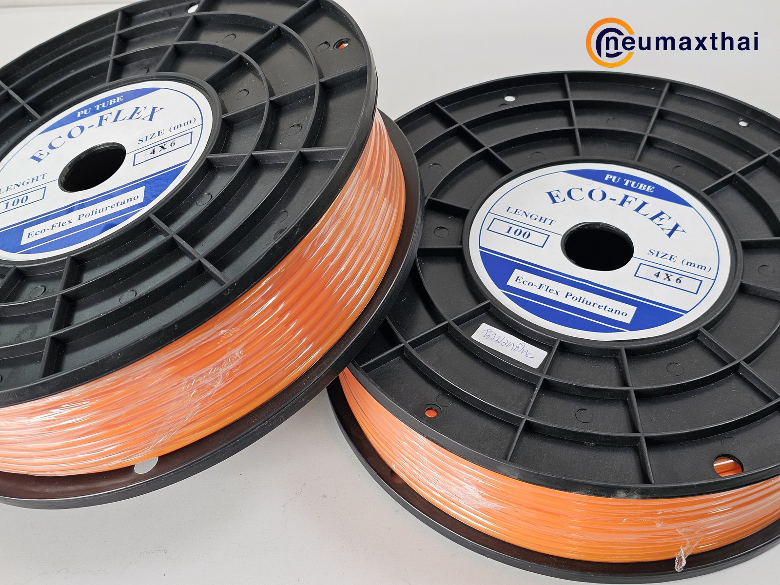 PU06X40O PU TUBE 6X4MM  ,ORANGE "ECO-FLEX"