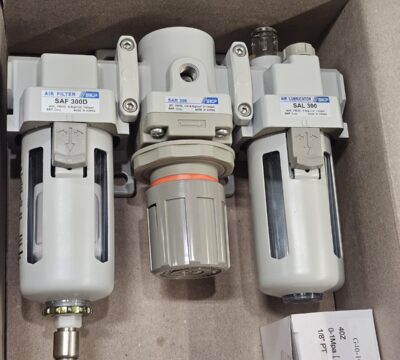 ส่ง SAU300-03BG F.R.L UNIT (3 UNITS) 3/8″ ,MANUAL DRAIN , “SKP”