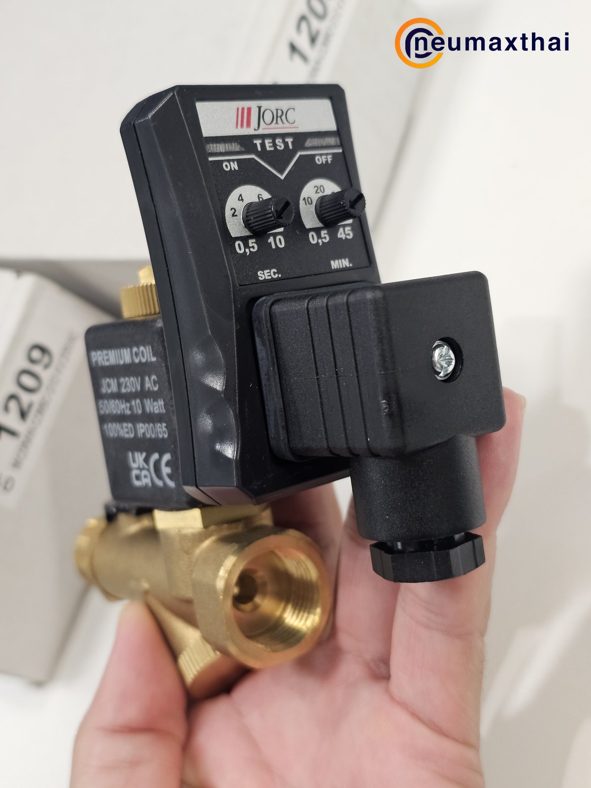 EZ1-MIC-1/2-AC220V TIMER DRAIN 1/2" (BLACK), AC220V "JORC"