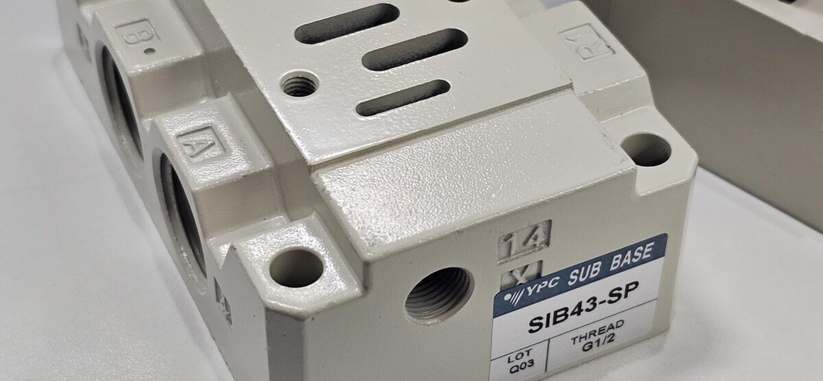 ส่ง SIB43-SP(1/2)-N VALVE BASE 1/2″ , “YPC”