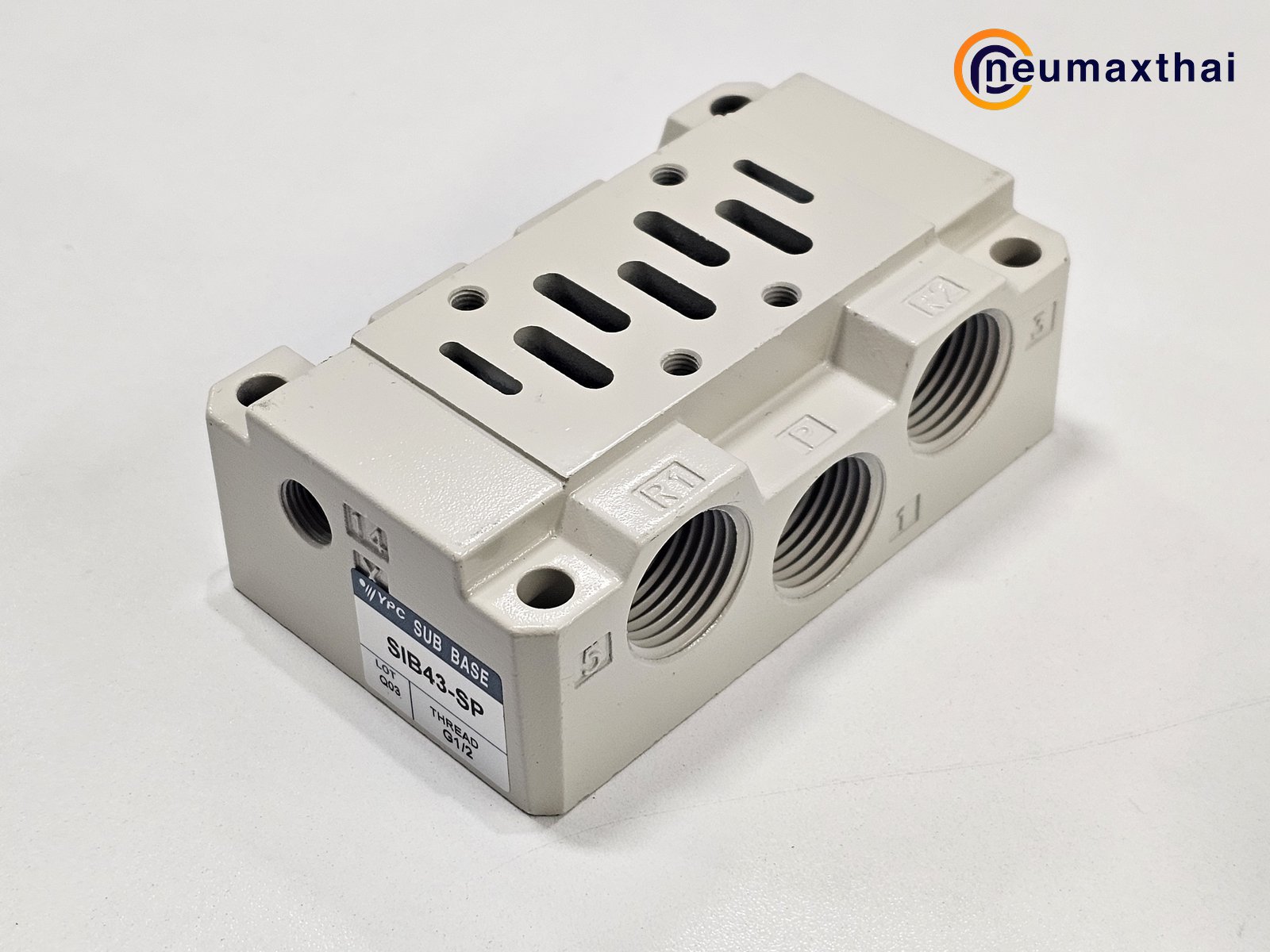 SIB43-SP(1/2)-N VALVE BASE 1/2" , "YPC"