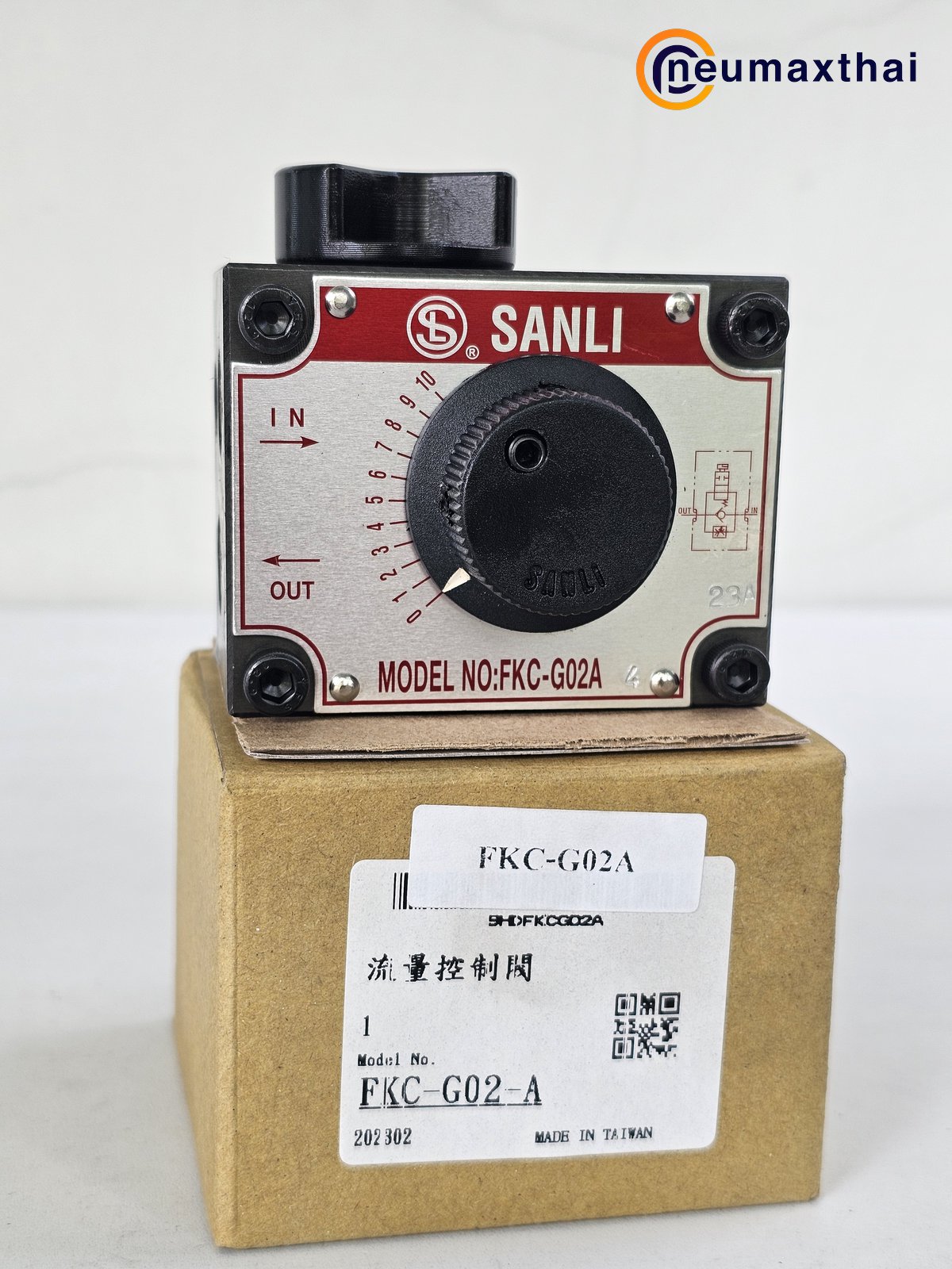 FKC-G02A FLOW CONTROL VALVE 1/4"