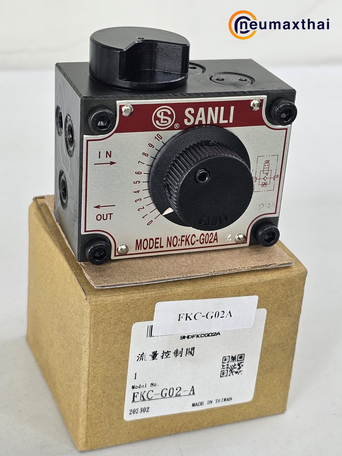 FKC-G02A FLOW CONTROL VALVE 1/4"