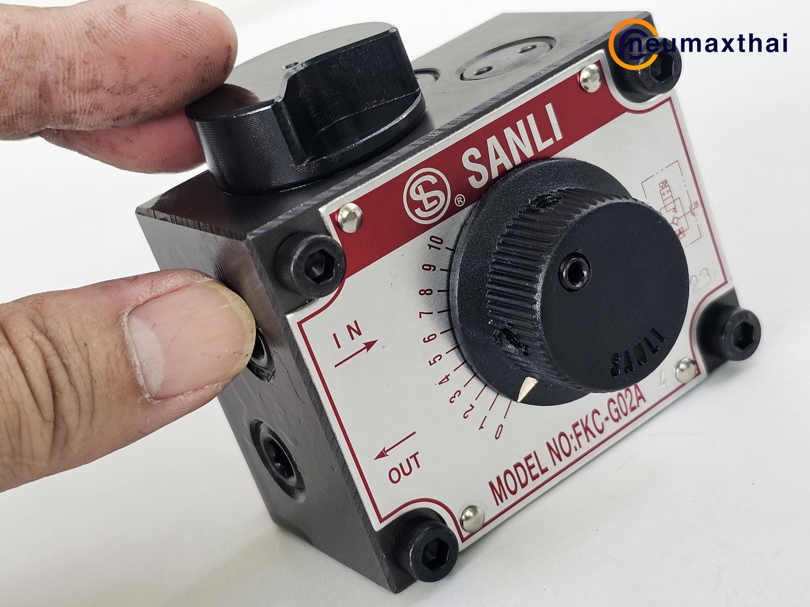 FKC-G02A FLOW CONTROL VALVE 1/4"