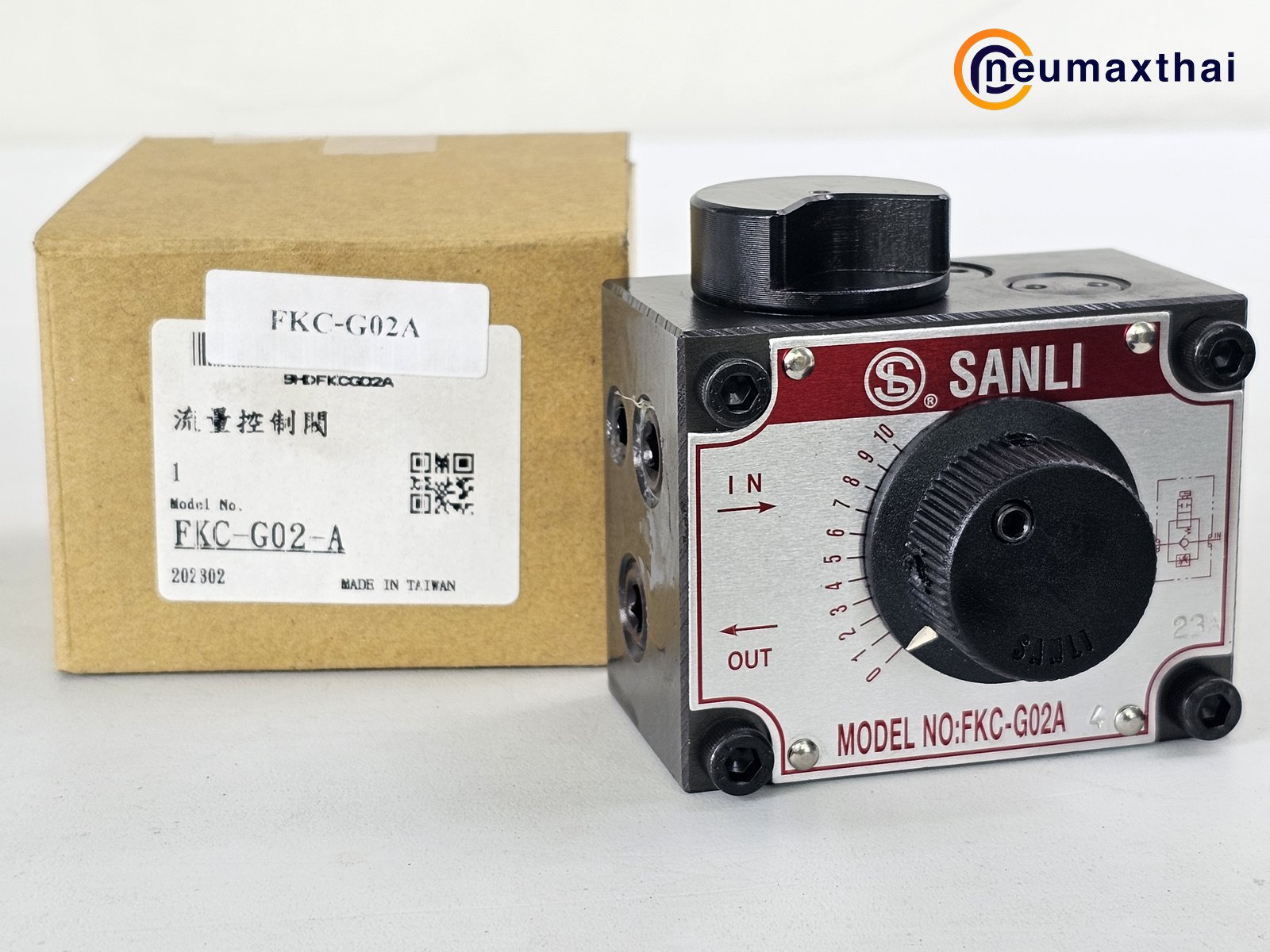 FKC-G02A FLOW CONTROL VALVE 1/4"