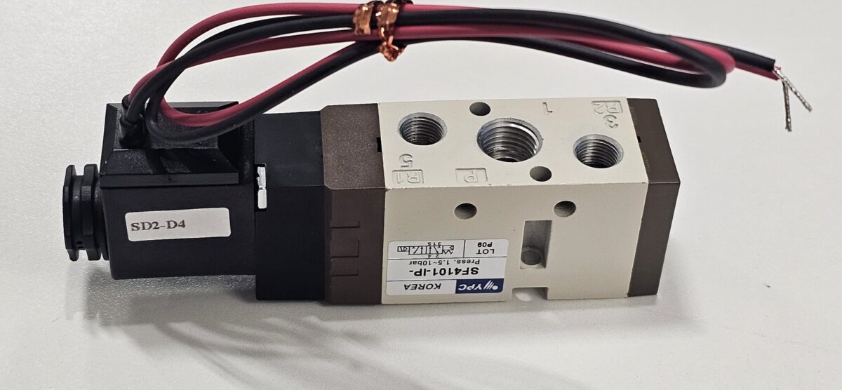 ส่ง SF4101-IP-SD2-D4 5/2 SOLENOID VALVE , 1/4″ DC24V , “YPC”
