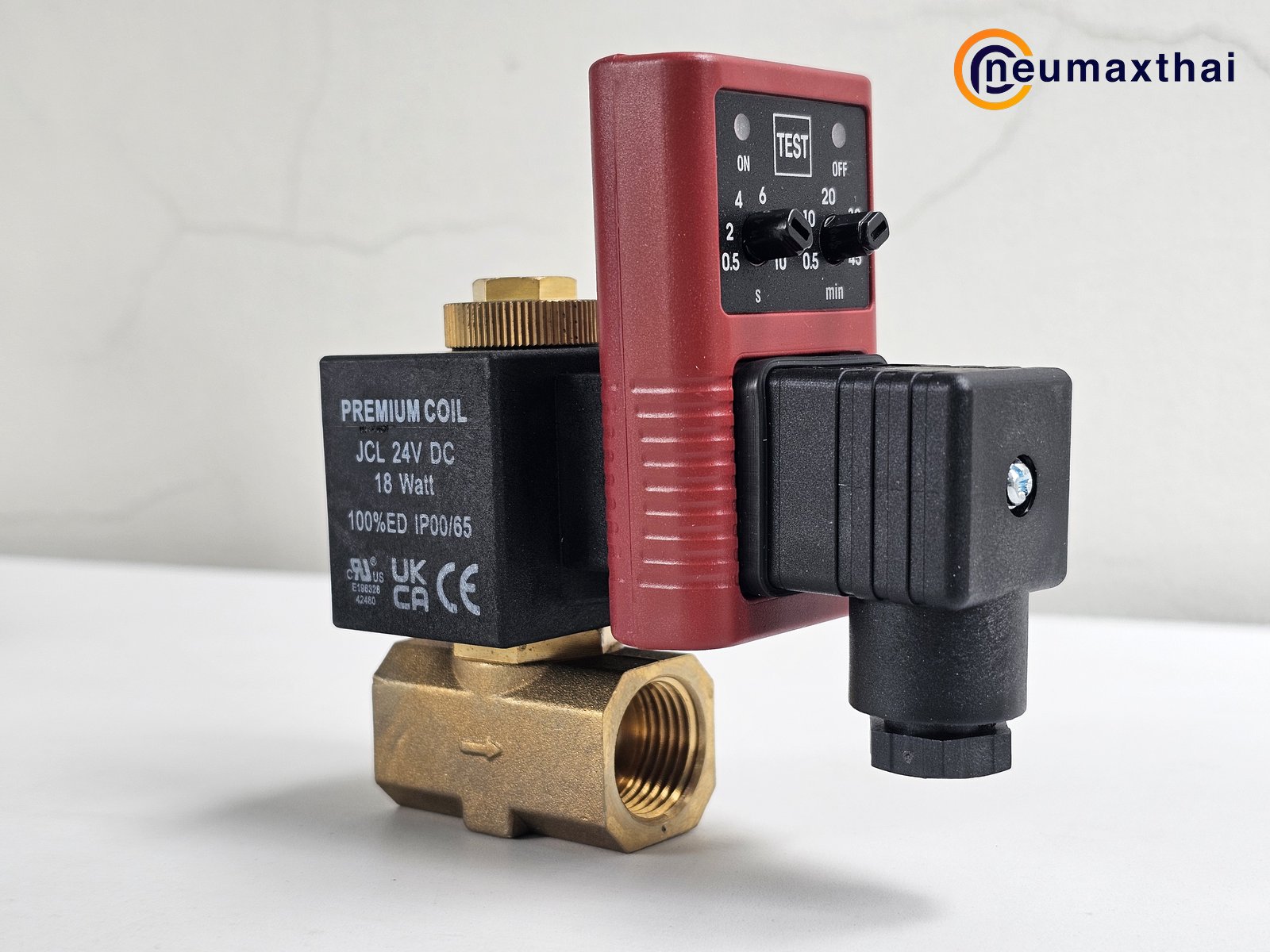 EZ1-1/2-DC24 TIMER DRAIN 1/2" (RED) , DC24V "JORC"