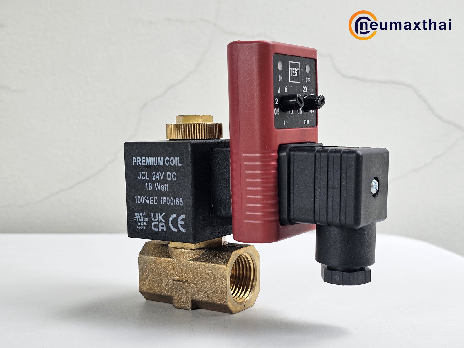 EZ1-1/2-DC24 TIMER DRAIN 1/2" (RED) , DC24V "JORC"