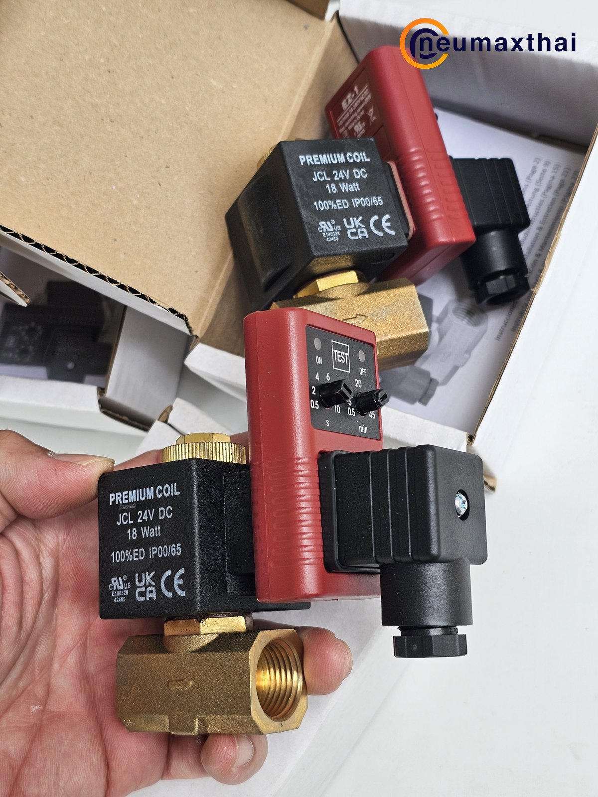 EZ1-1/2-DC24 TIMER DRAIN 1/2" (RED) , DC24V "JORC"