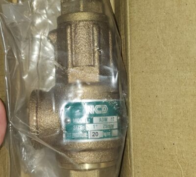 ส่ง A3W-10-20 SAFETY RELIEF VALVE 1″ , 20Kgf/cm2 ,ไม่มีด้าม , “NCD”
