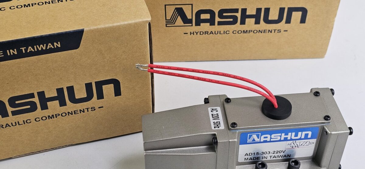 ส่ง AD15-303-AC220V SOLENOID VALVE 3/8″, 220VAC  “ASHUN”