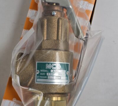 ส่ง A3WL-15-3.5 SAFETY RELIEF VALVE 1.1/2″ 3.5Kgf/cm2, มีด้าม  “NCD”