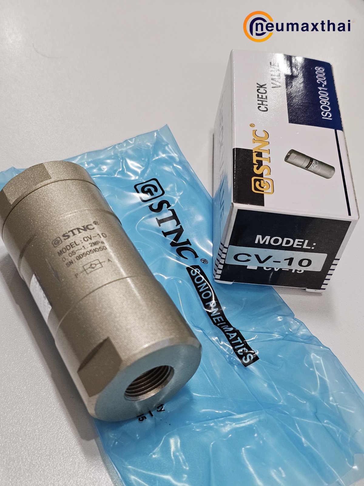 CV-10 CHECK VALVE 3/8" , "STNC"