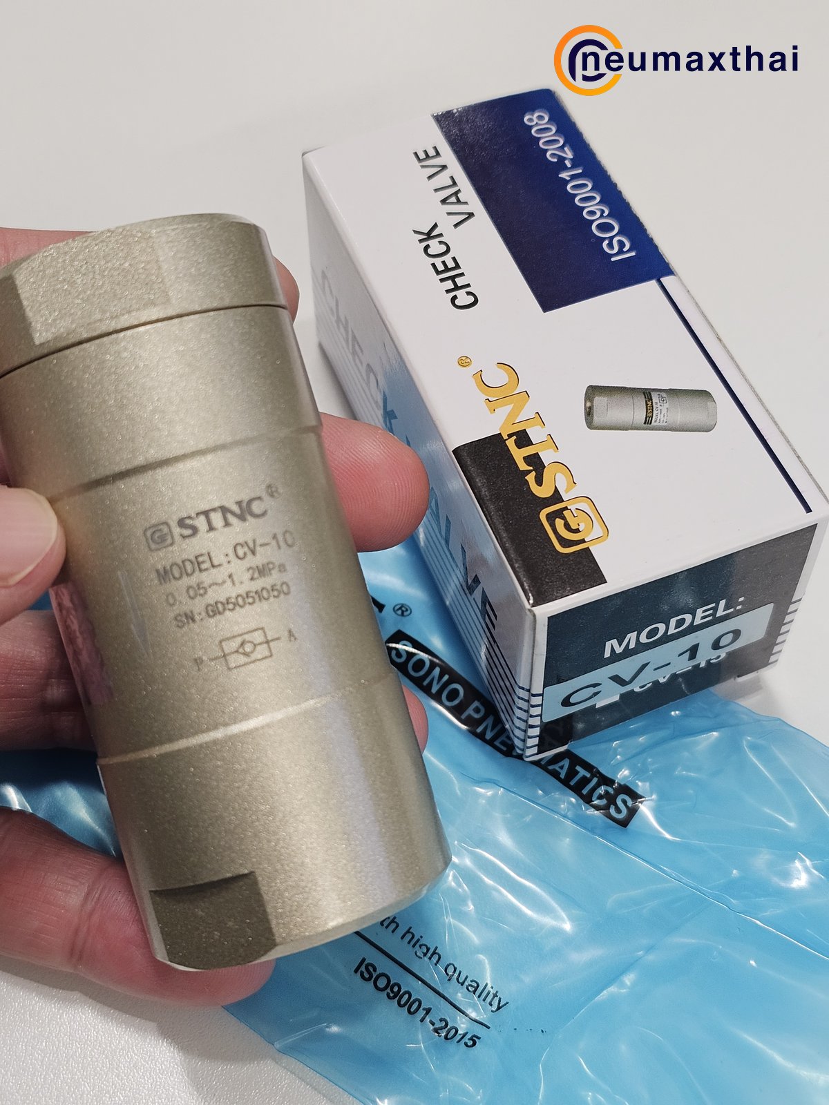 CV-10 CHECK VALVE 3/8" , "STNC"