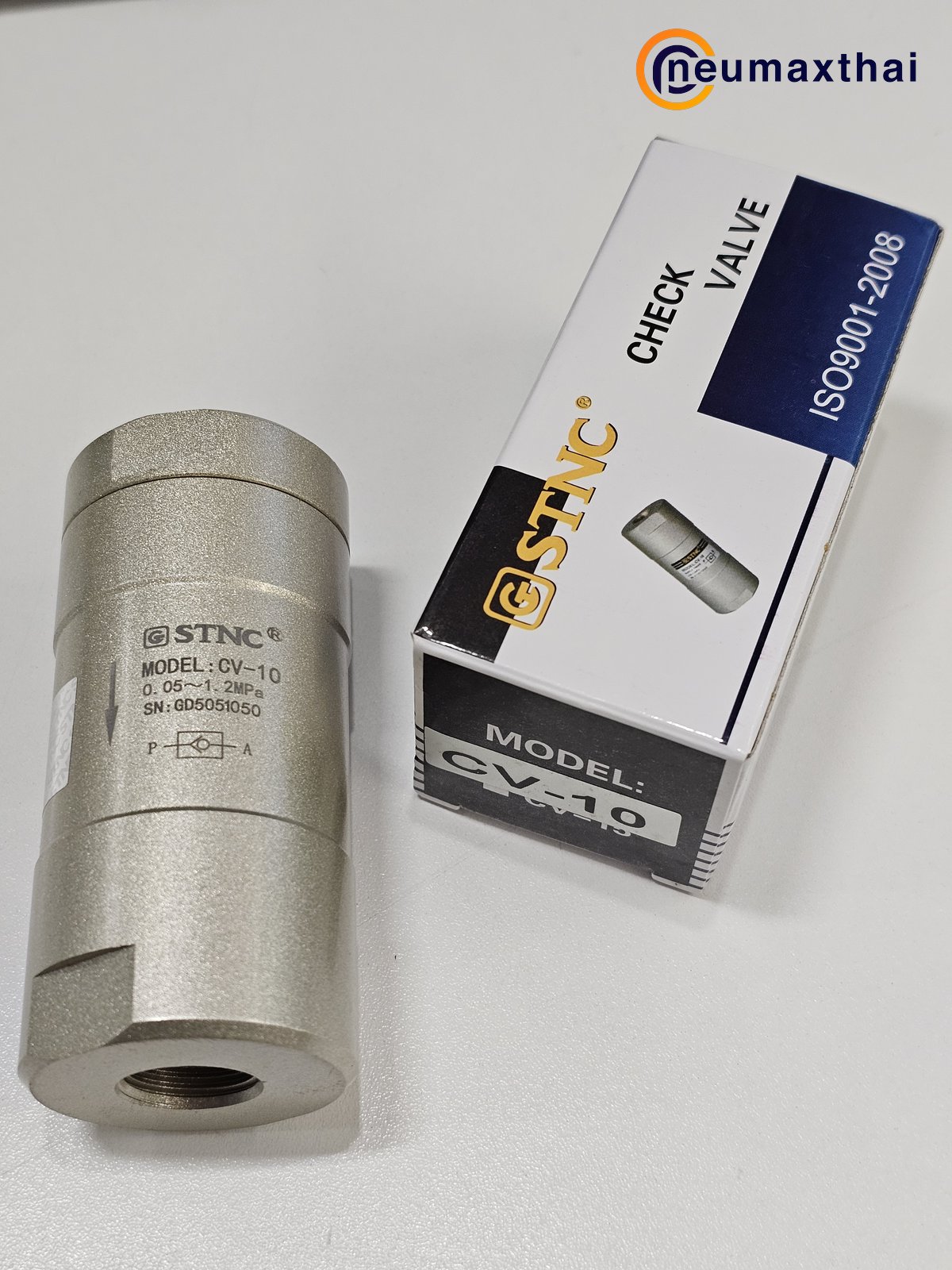 CV-10 CHECK VALVE 3/8" , "STNC"