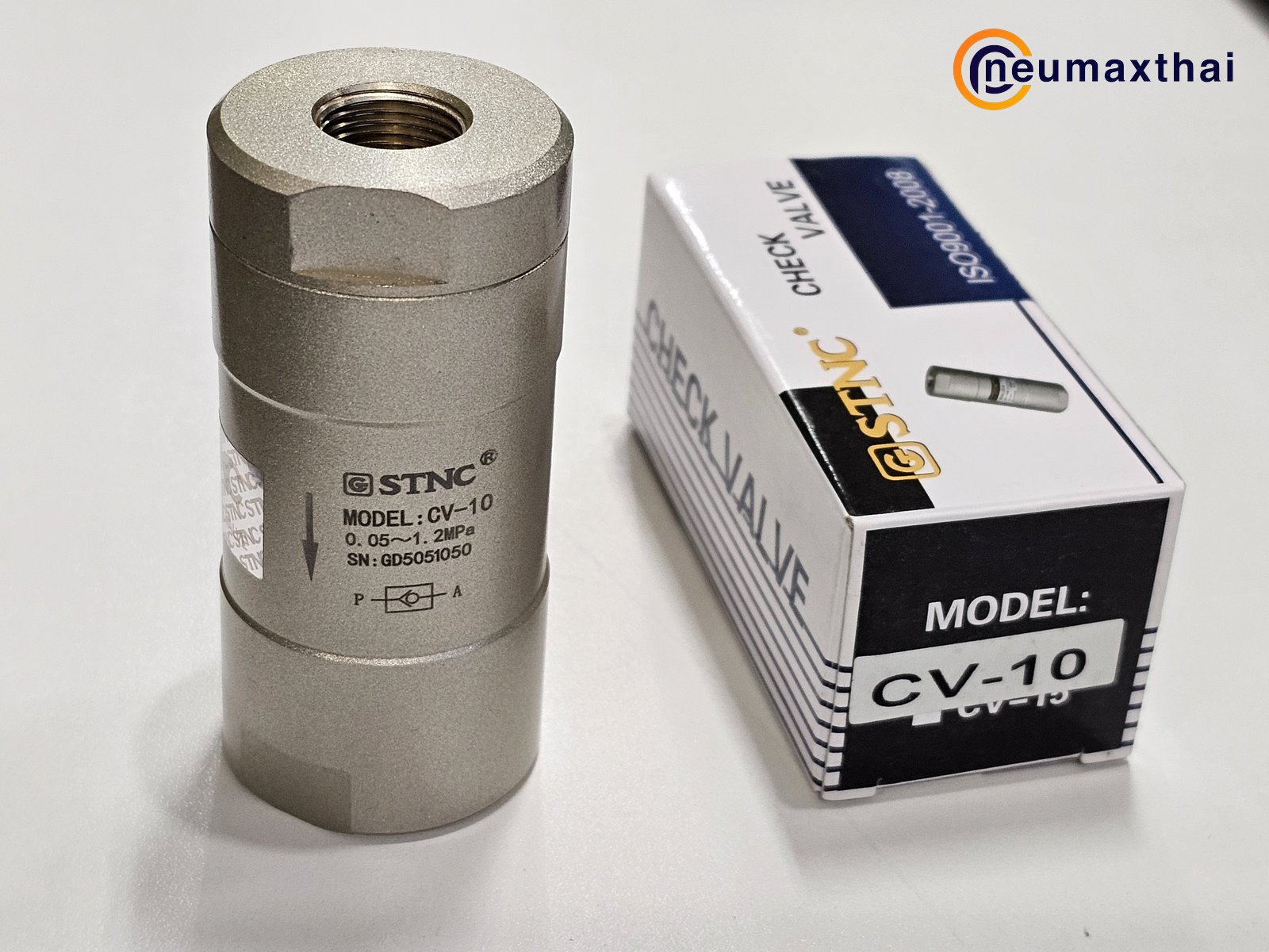 CV-10 CHECK VALVE 3/8" , "STNC"