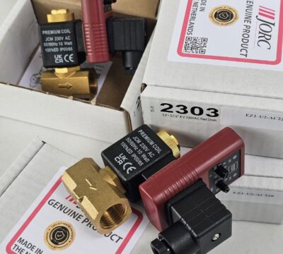 ส่ง EZ1-1/2-AC220 TIMER DRAIN 1/2″ (RED) , AC220V “JORC”