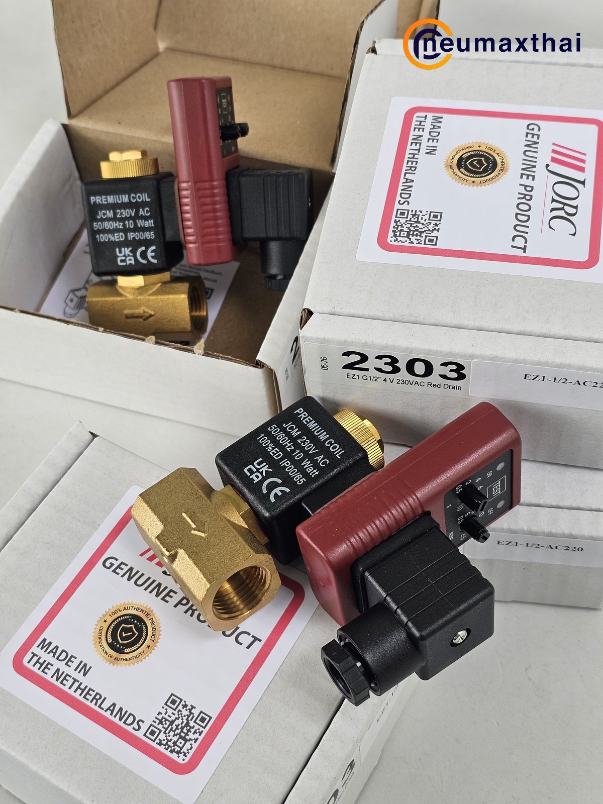 EZ1-1/2-AC220 TIMER DRAIN 1/2" (RED) , AC220V "JORC"