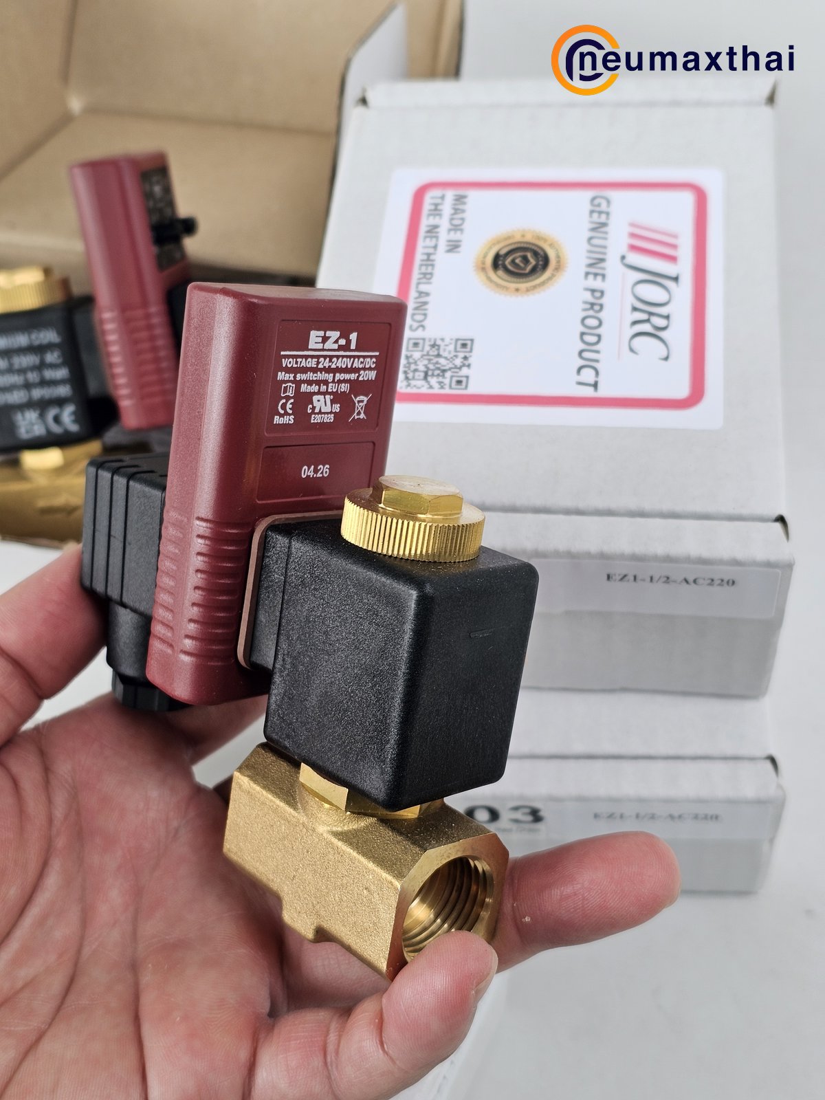 EZ1-1/2-AC220 TIMER DRAIN 1/2" (RED) , AC220V "JORC"