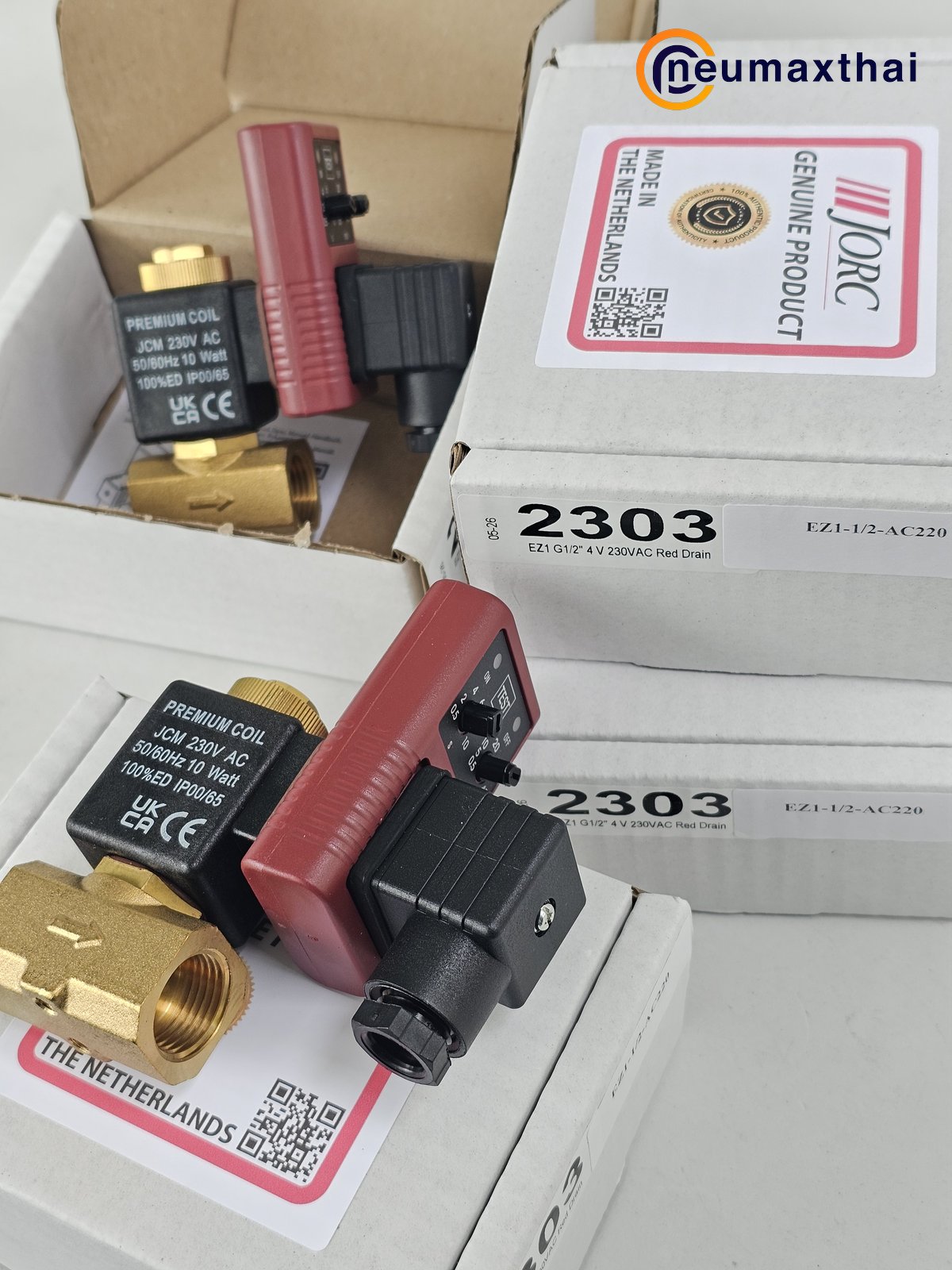EZ1-1/2-AC220 TIMER DRAIN 1/2" (RED) , AC220V "JORC"