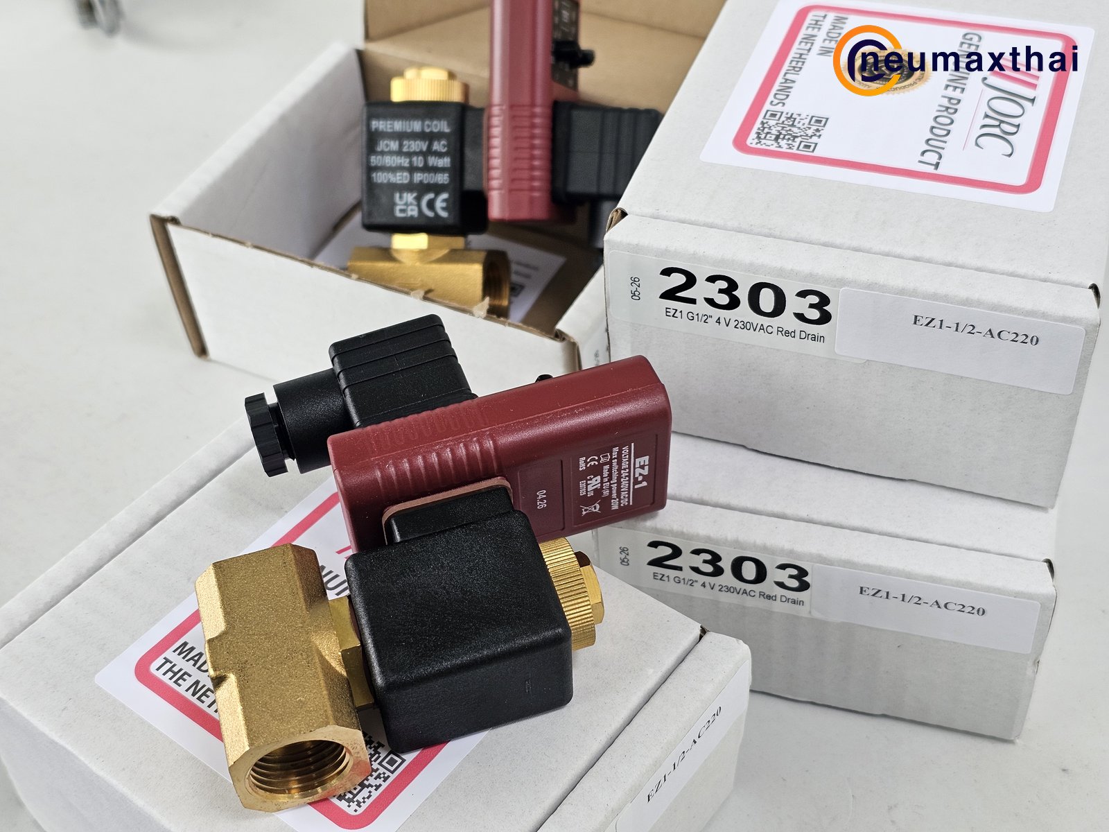 EZ1-1/2-AC220 TIMER DRAIN 1/2" (RED) , AC220V "JORC"