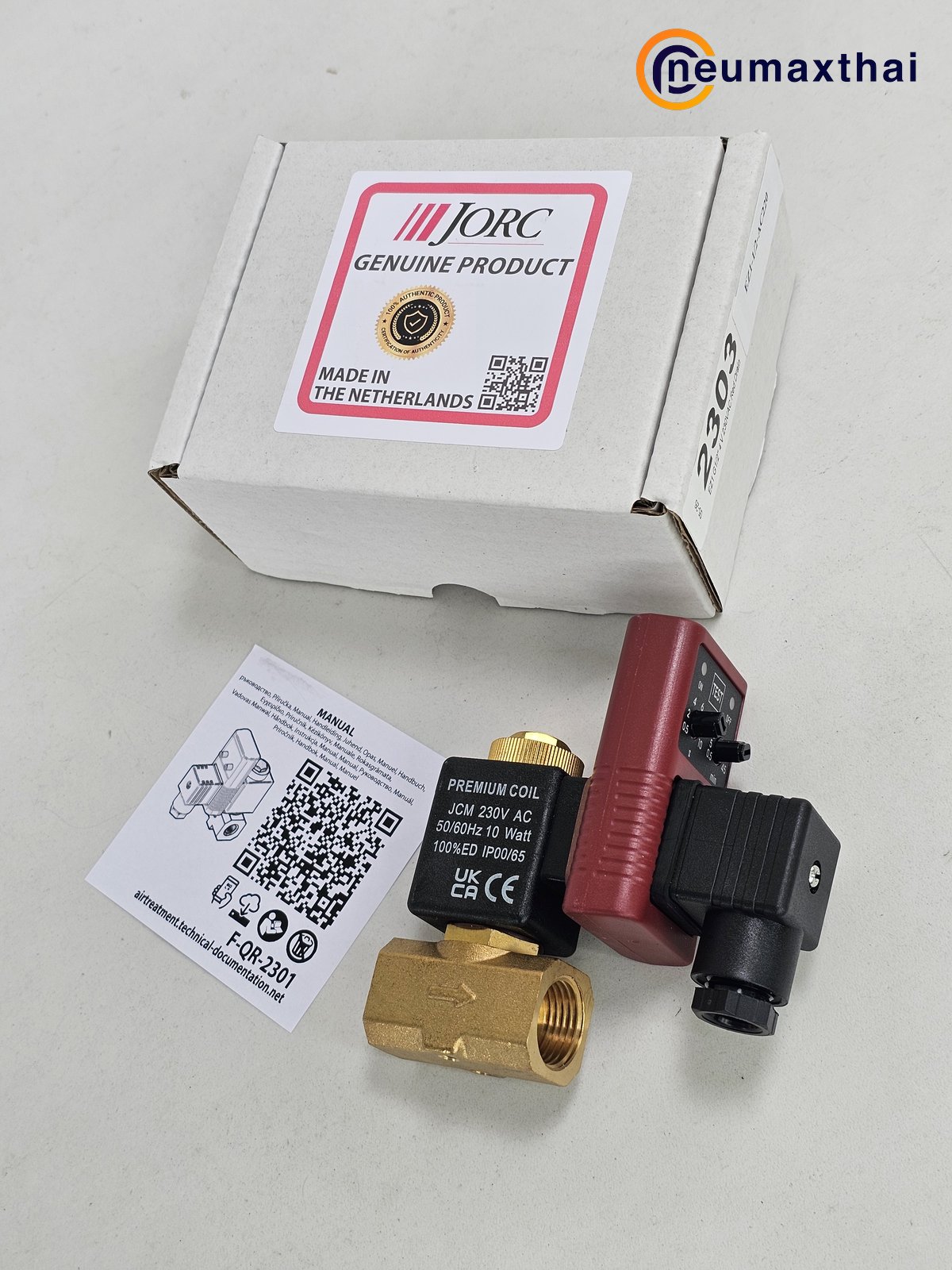 EZ1-1/2-AC220 TIMER DRAIN 1/2" (RED) , AC220V "JORC"