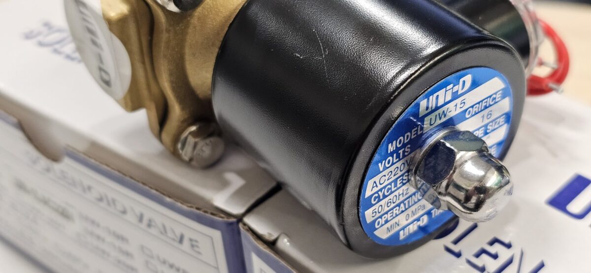 ส่ง UW-15-AC220 2/2 SOLENOID VALVE 1/2″ ,AC220 , “UNI-D”