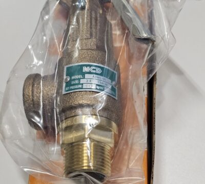 ส่ง A3WL-06-10 SAFETY VALVE 3/4″ ,10Kgf/cm2, มีด้าม ,”NCD”