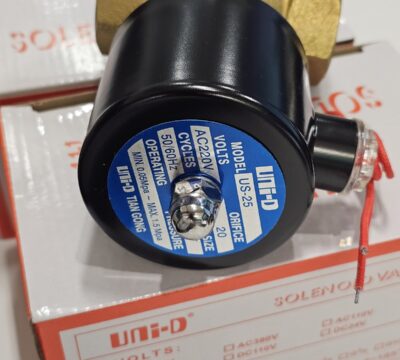ส่ง US-25-AC220 2/2 SOLENOID VALVE 1″ ,TYPE:NC ,AC220 “UNID-D”
