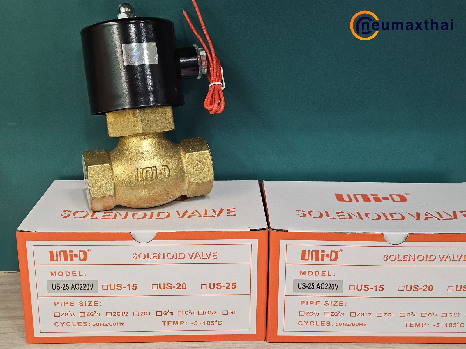 US-25-AC220 2/2 SOLENOID VALVE 1" ,TYPE:NC ,AC220 "UNID-D"
