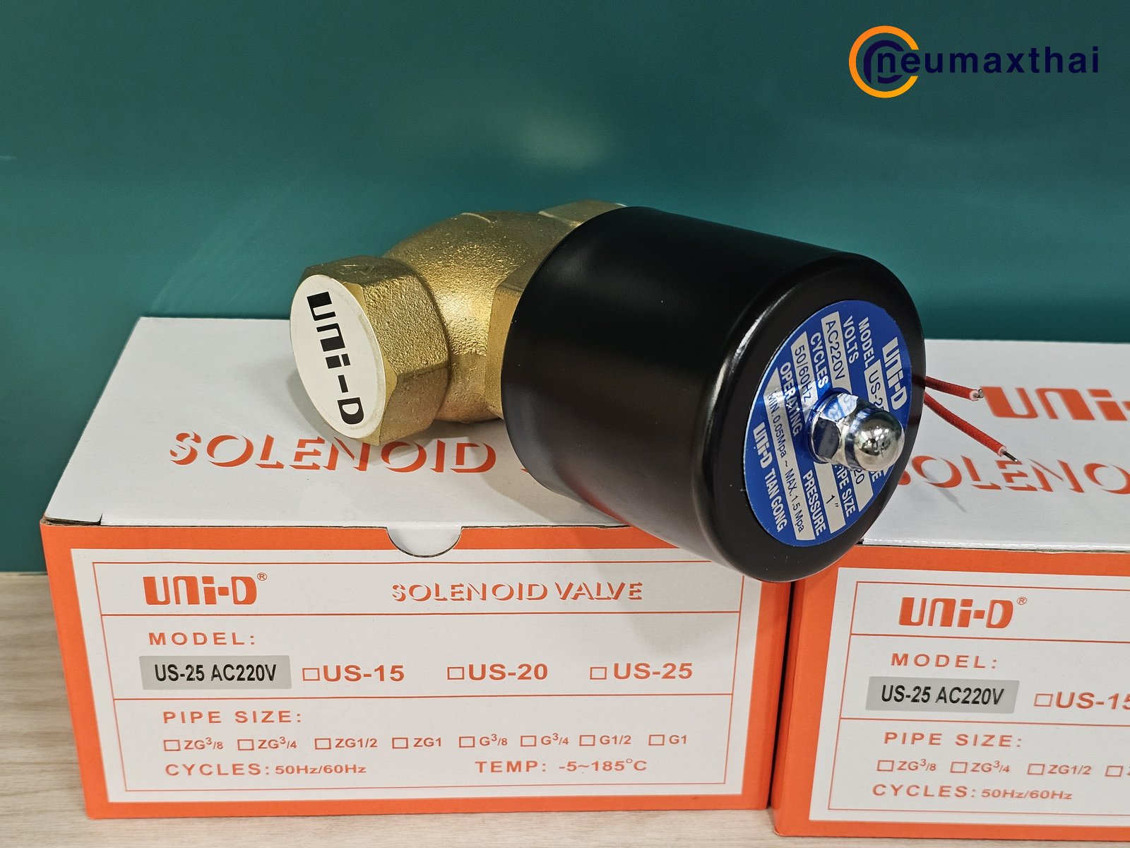 US-25-AC220 2/2 SOLENOID VALVE 1" ,TYPE:NC ,AC220 "UNID-D"