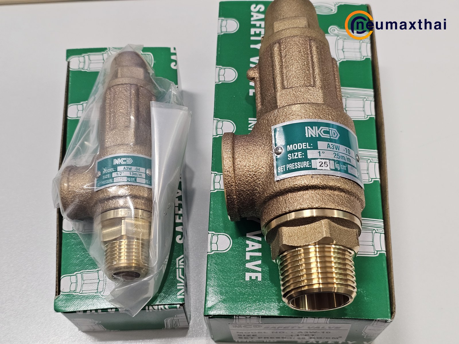 A3W-10-25 SAFETY RELIEF VALVE 1" , 25Kgf/cm2, ไม่มีด้าม "NCD"