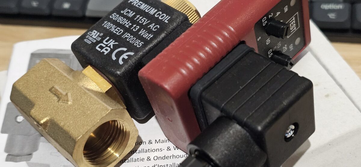 ส่ง EZ1-1/2-AC110V TIMER DRAIN 1/2″ (RED) , AC110V “JORC”
