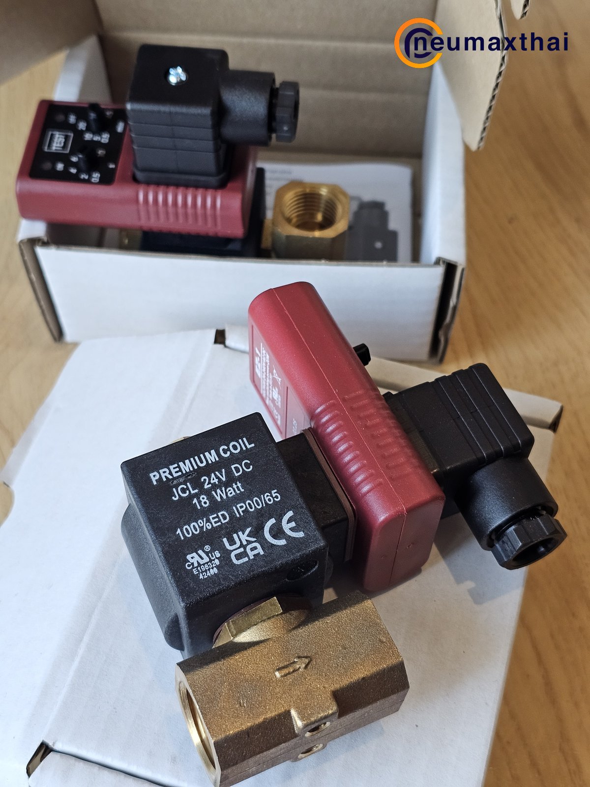EZ1-1/2-DC24V TIMER DRAIN 1/2" (RED) , DC24V "JORC"
